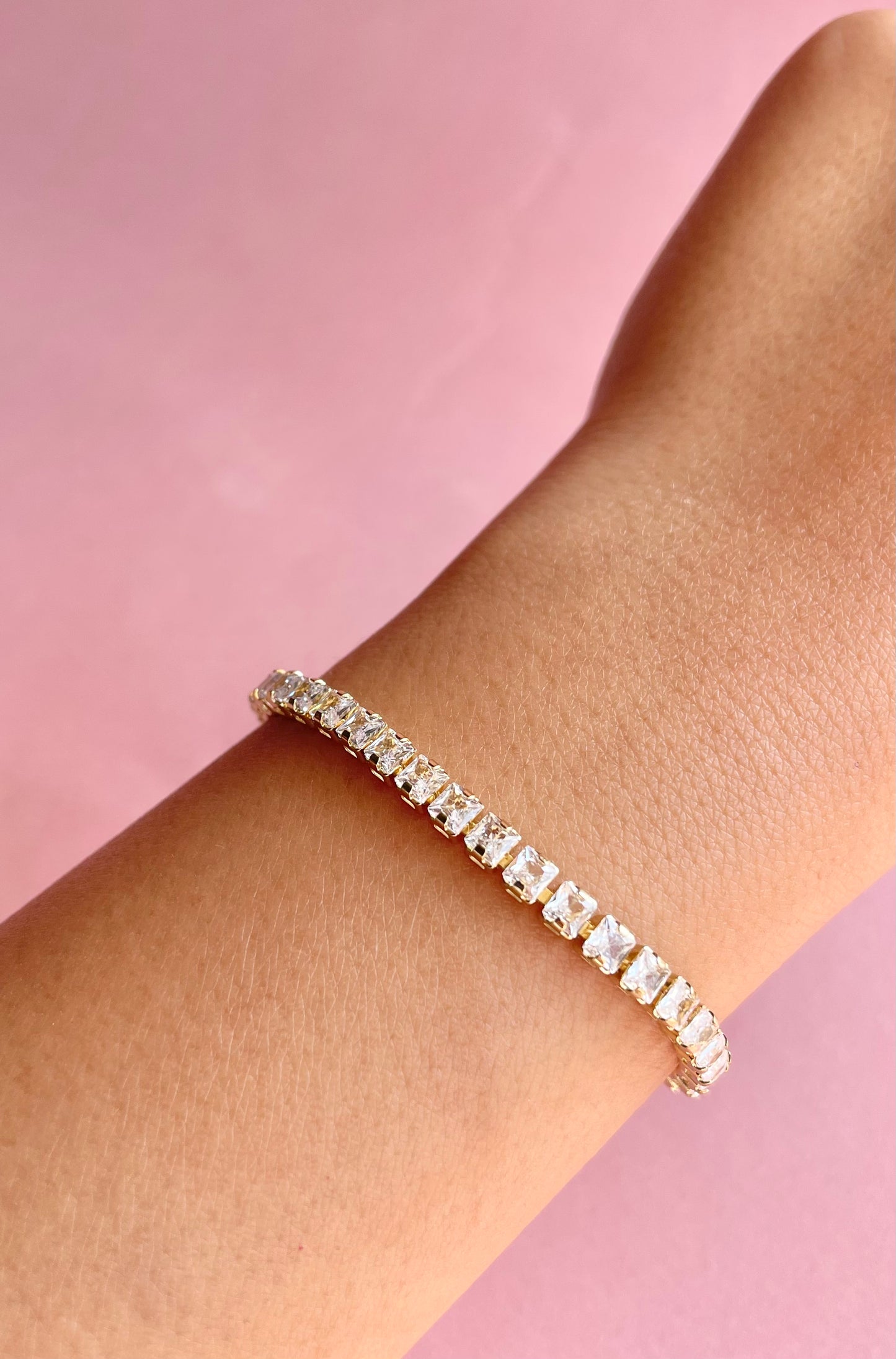 Adjustable Tennis bracelet